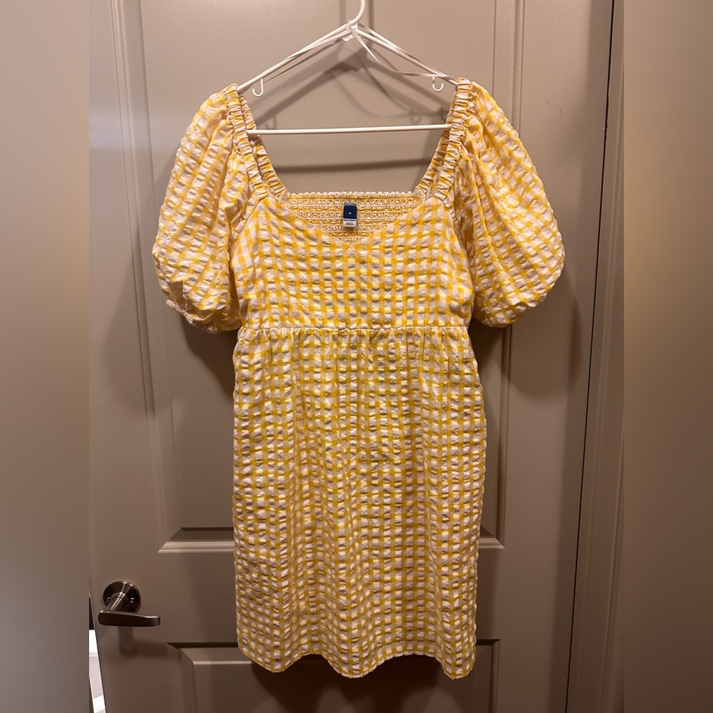 Old Navy yellow dress